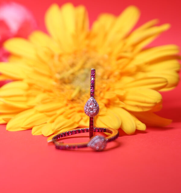 JIYA DIAMOND EARRINGS - Image 2
