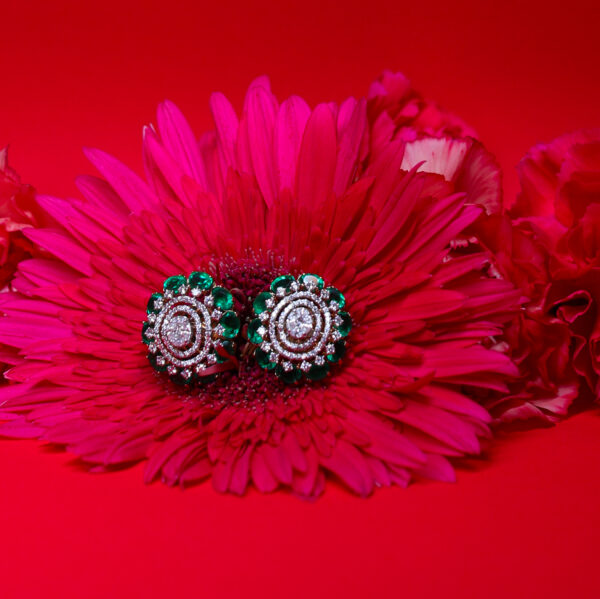 MIYA DIAMOND EARRINGS - Image 3
