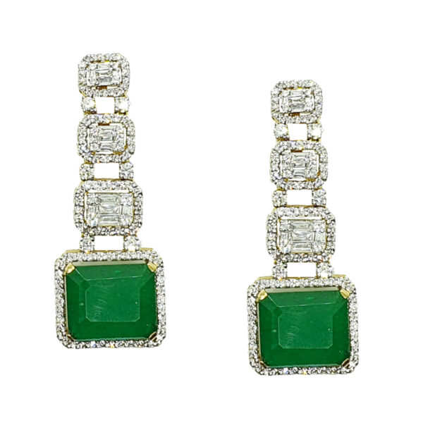 Uma Diamond Earrings - Image 2