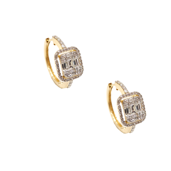 Saanvi Diamond Earrings - Image 3