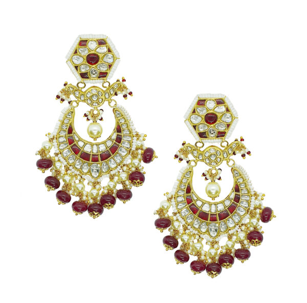 Hema Polki Chandbalis - Image 2
