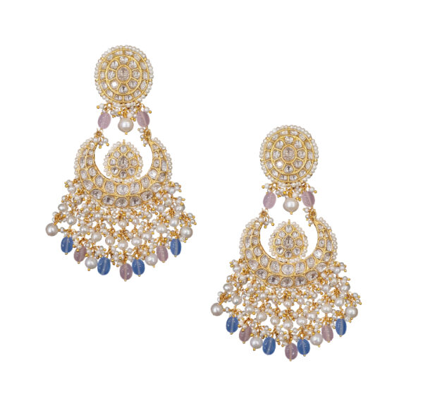 Ekanta Polki Earrings - Image 2