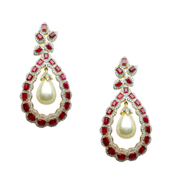 Kanika Diamond Earrings - Image 2