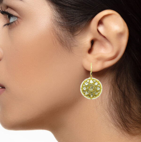 Lavanya Polki Earrings