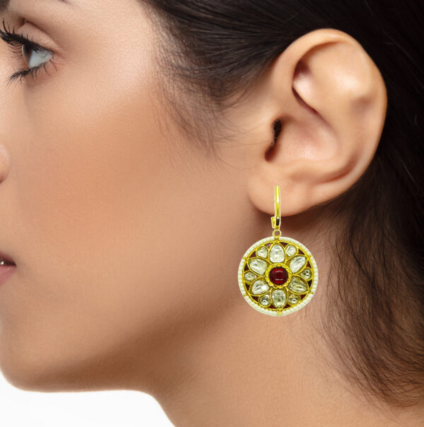Jivika Polki Earrings