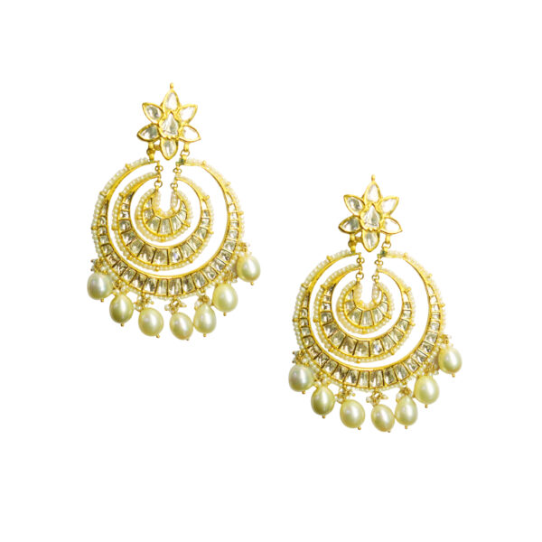 Ayla Polki Earrings - Image 2