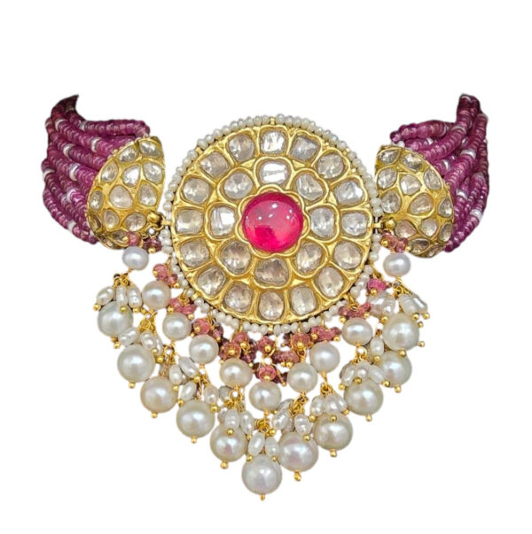 INDIRA POLKI NECKLACE - Image 2