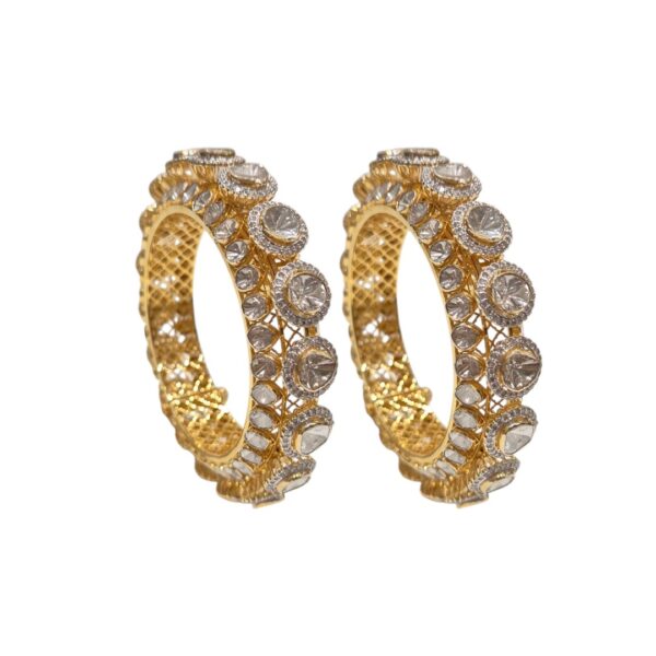 Aasma Polki Bangles