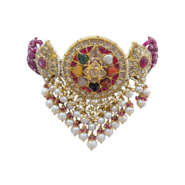 KUSHI POLKI NECKLACE