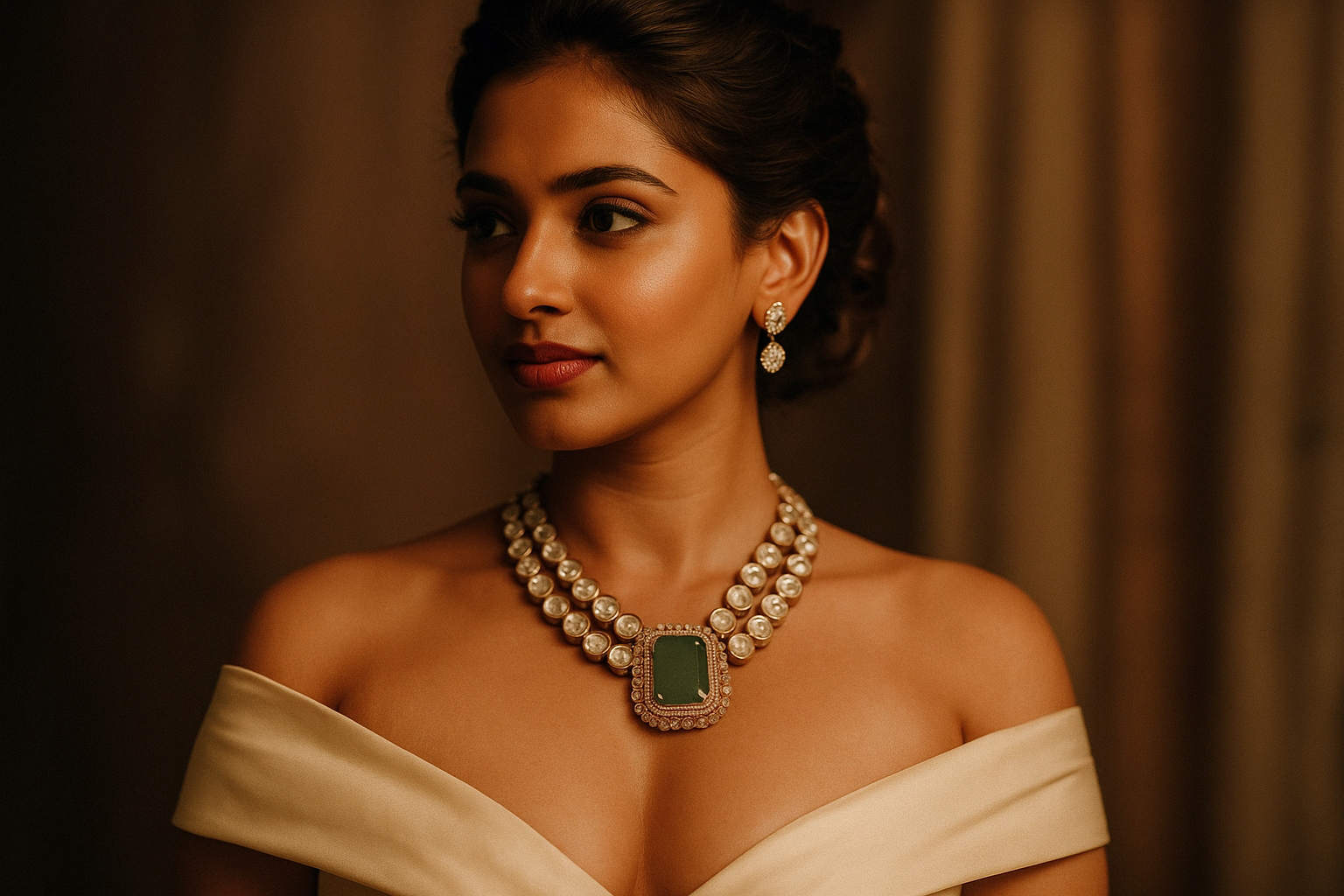 20250818_1438_Elegant Bridal Necklace_remix_01k2y6wjayfkbvwd3hxsw37krf