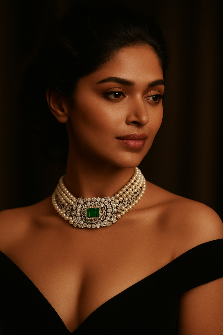 20251007_1710_Elegant Choker Highlight_remix_01k6z7ejcrfmd8jq4x4tkn7v0y